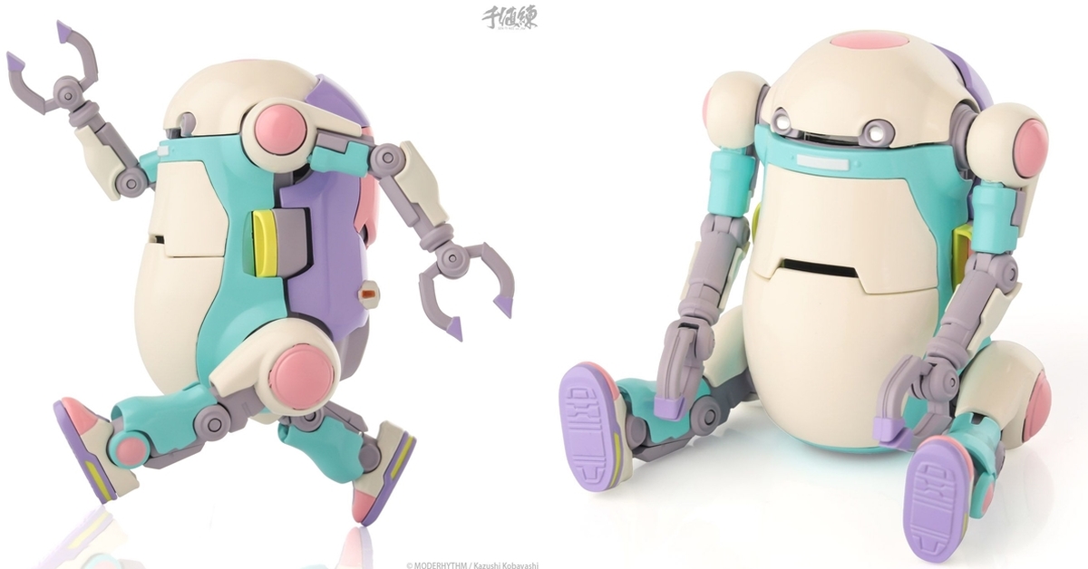 千值練《35機動機器人WeGo》換上粉嫩「80's」曼菲斯風格 Mechatro WeGo超療癒回歸！