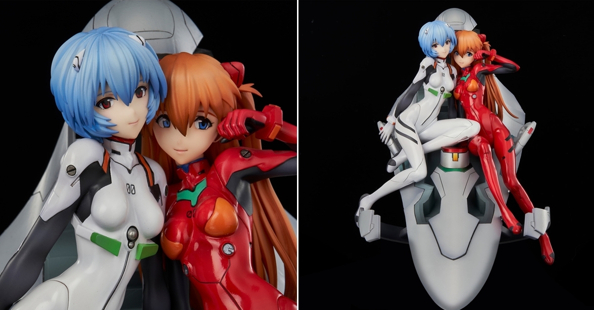 UNION CREATIVE《新世紀福音戰士》零＆明日香～twinmore Object～第13 集限定版封面插畫立體化！