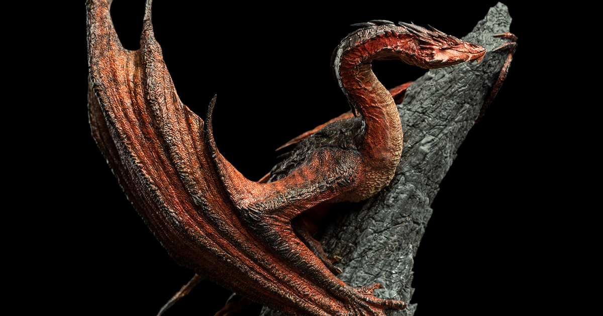 WETA Workshop 『ホビット 竜に奪われた王国』 華麗なるスマウグ ミニ
