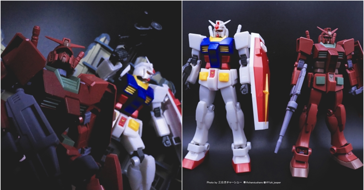 遲來的Merry Christmas! 超市就可以買到的模型 EG GUNDAM聖誕包開箱『 JESPER叉燒HOBBY廢話開箱』