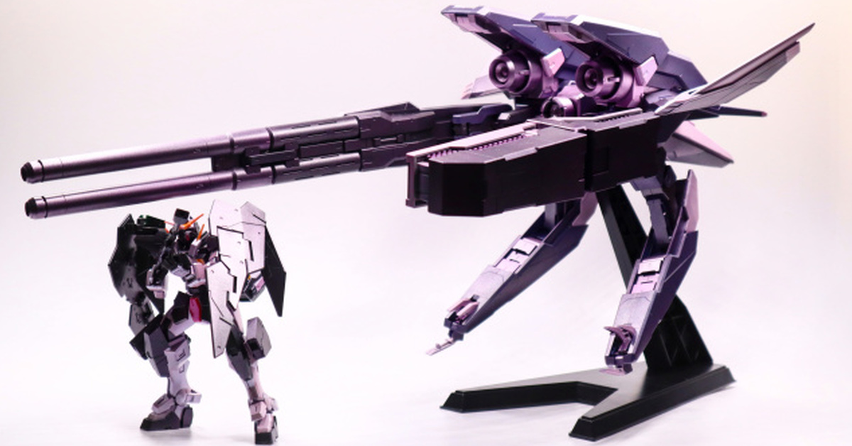 微夢幻機體  力天使 +GN武裝戰機D型 TRANS AM 發動