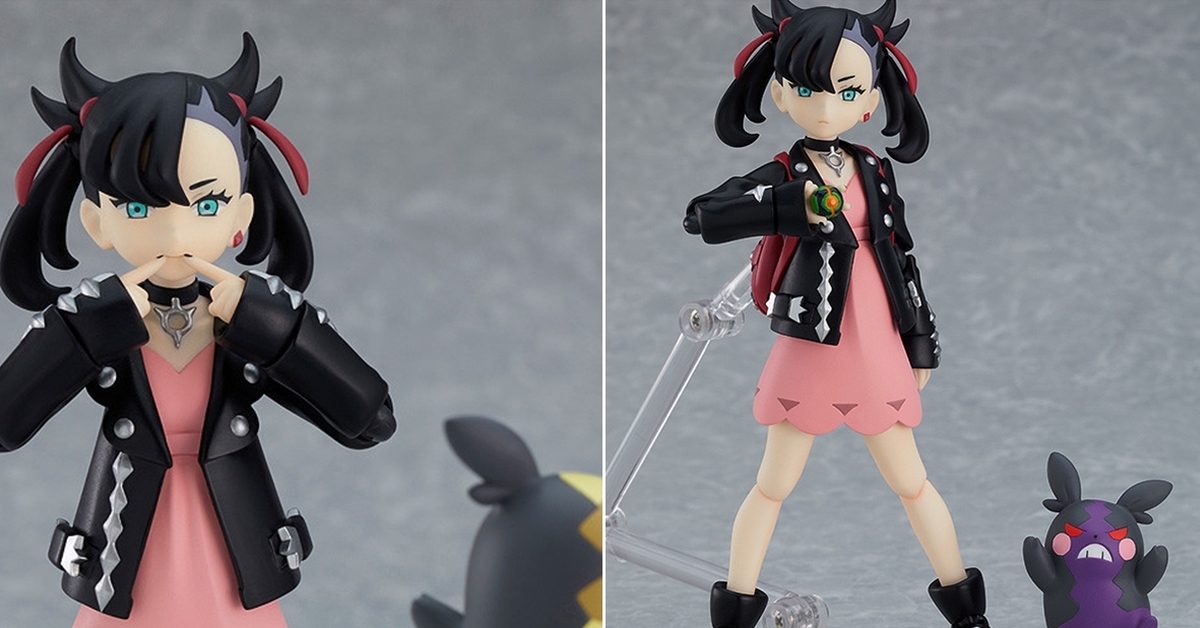 figma《寶可夢 劍／盾》超人氣「瑪俐＆莫魯貝可」可動人偶 酷萌登場！