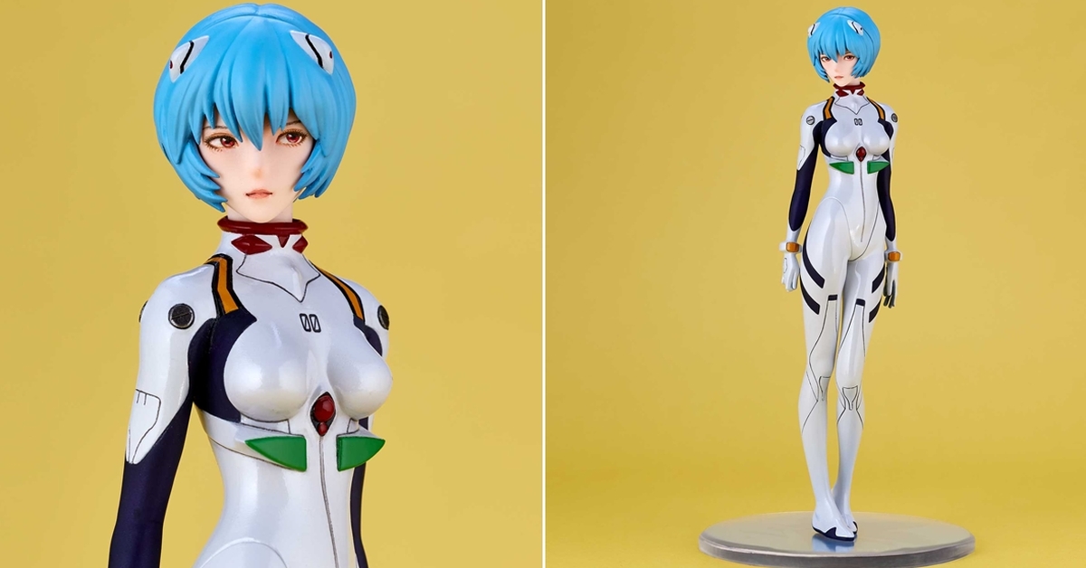 海洋堂×新世紀福音戰士×林浩己【EVA GIRLS】特別企劃 綾波零 1/7比例模型
