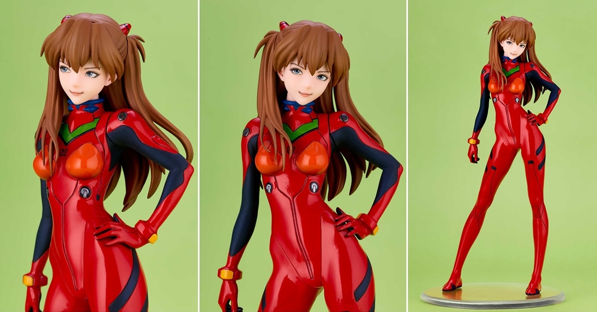 海洋堂×新世紀福音戰士×林浩己【EVA GIRLS】特別企劃「明日香」1/7比例模型