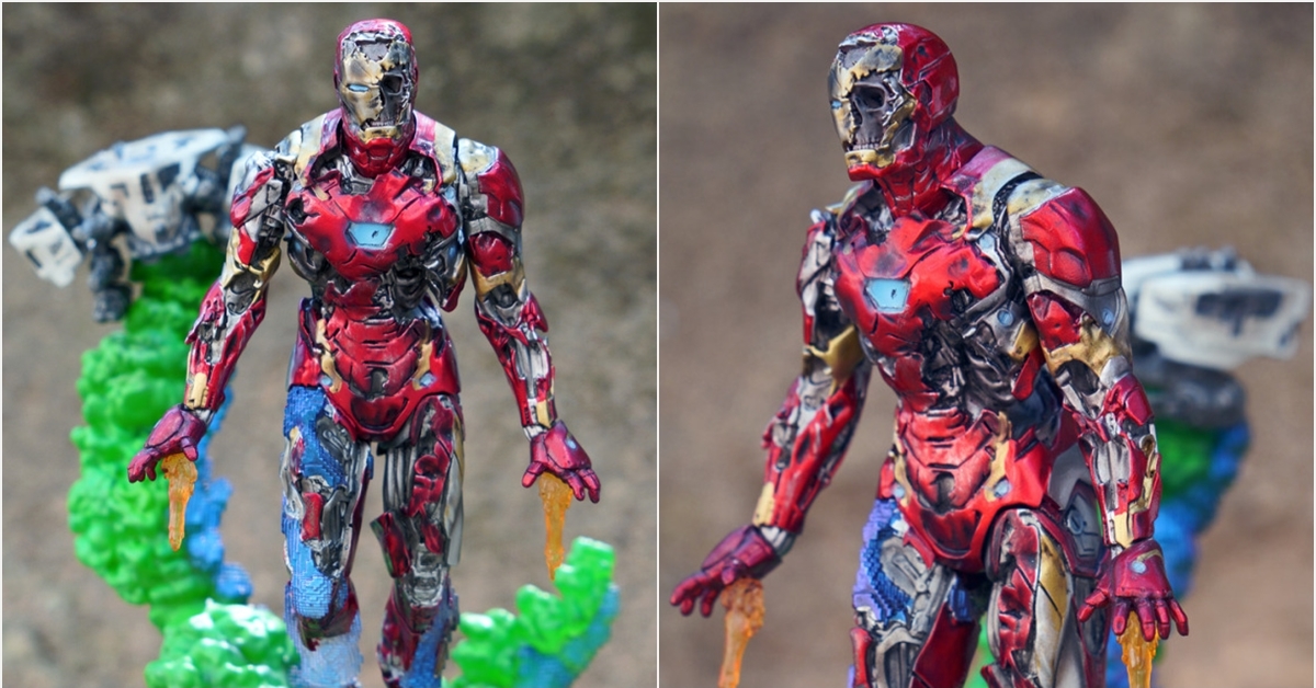 失望至極！Iron Studios - 1/10 Iron Man Illusion Version