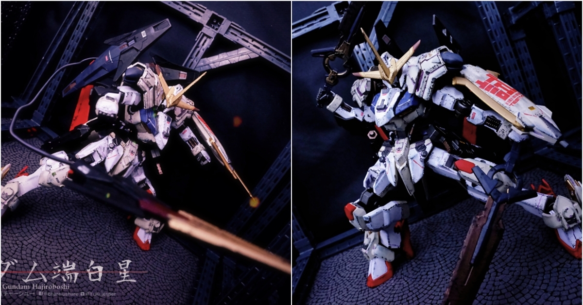 嘗試以手塗加微改造完成～惡魔再臨！高達端白星『 JESPER叉燒HOBBY廢話開箱』
