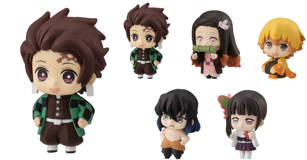 超Ｑ鬼殺隊排起來～GASHAPON《鬼滅之刃》排排隊系列第一彈轉蛋