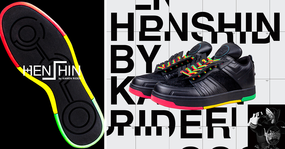 萬代「HENSHIN by KAMEN RIDER」《假面騎士OOO》運動鞋 經典配色華麗上市！