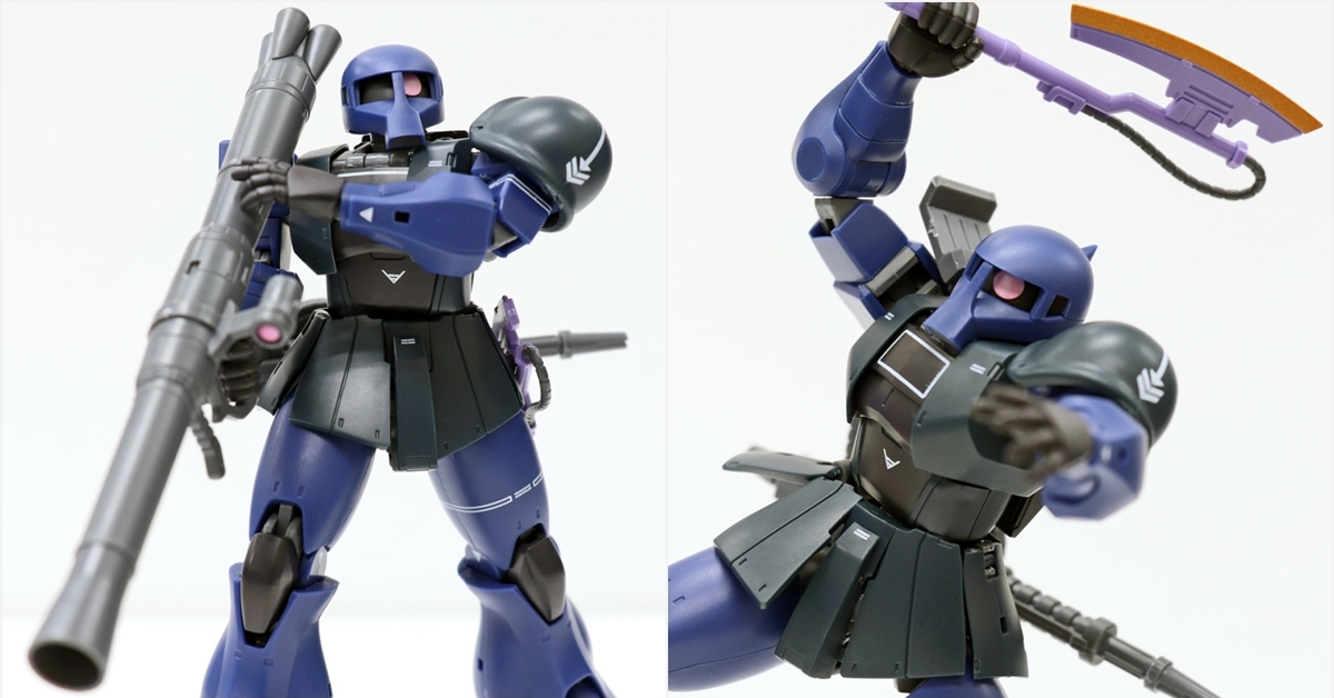 [D.M.S. 玩具報告] 聯邦的惡夢！Robot Spirit - MS-05B Zaku I (黑色三連星 Ver)