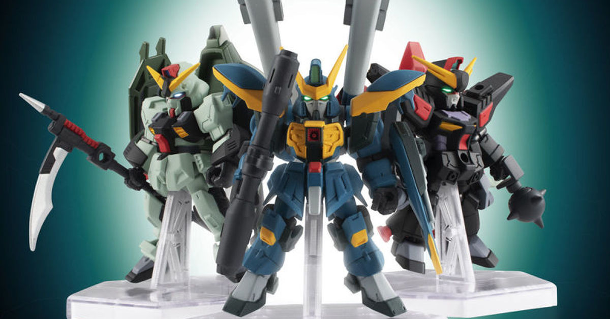 機動戰士鋼彈 MOBILE SUIT ENSEMBLE EX30 瘟神鋼彈＆侵略鋼彈＆禁斷鋼彈 08 月發售！