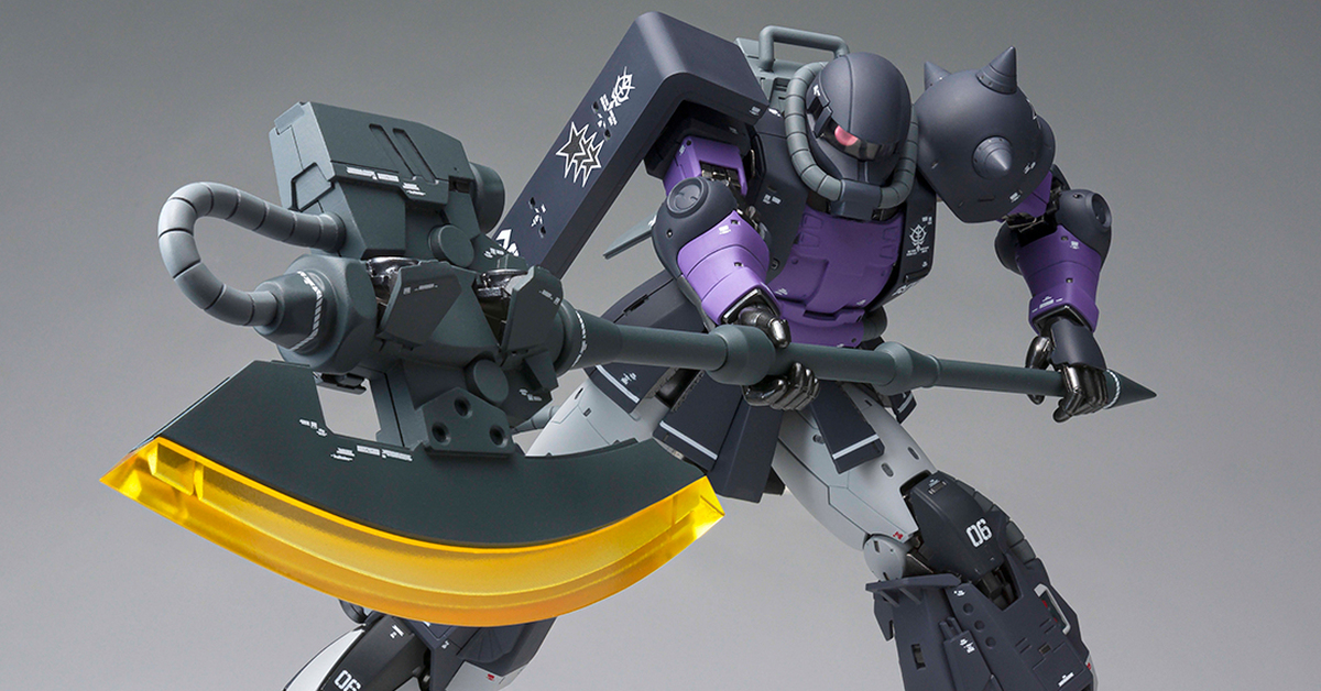 G.F.F.M.C.《鋼彈 THE ORIGIN》高機動型薩克Ⅱ 08 月發售  再現「黑色三連星」專用機！