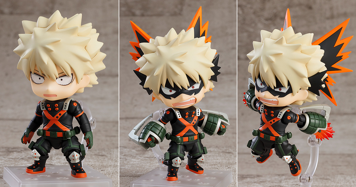 ねんどろいど 僕のヒーローアカデミア 爆豪勝己 防寒コスチュームVer.