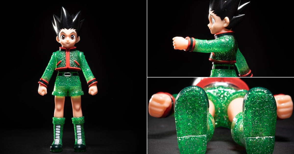 HKDSTOY《HUNTER×HUNTER 獵人》第二彈「小傑·富力士 綠色亮片ver.」 舞棍小傑恰恰恰～