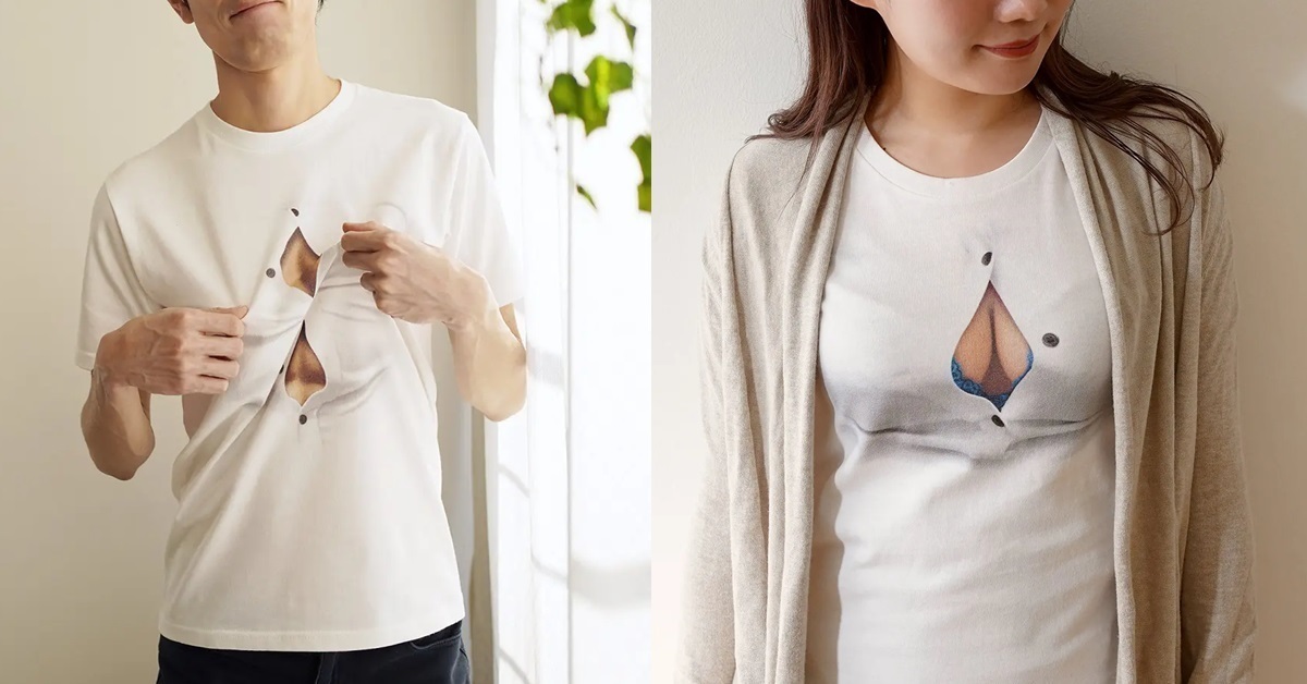 日本創意品牌ekōD推出「妄想緊身短T 男女款」 讓你大方秀出好身材！