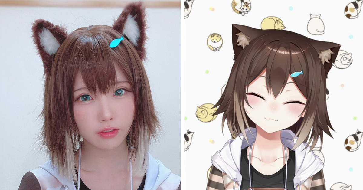 V-Carnival「えなこ的文野環」可愛突破次元!!   網友：這個3D面數有點高!