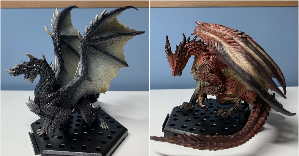 【開箱】魔物獵人盒玩Plus 系列18彈 赤龍與煌黑龍一眾強大魔物登場！