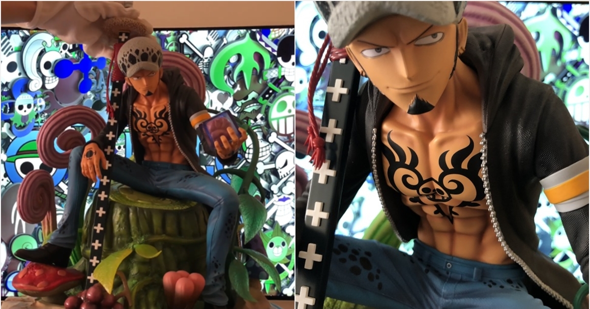 Tsume Art 海賊王 羅 雕像 gk figure one piece Trafalgar D. Water Law statue HQS tsume ワンピース ロー