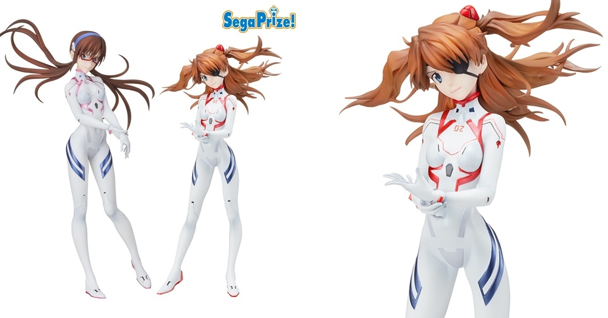 SEGA景品《新·福音戰士劇場版:│▌》式波・明日香·蘭格雷 FIGURE 白色駕駛服參戰！