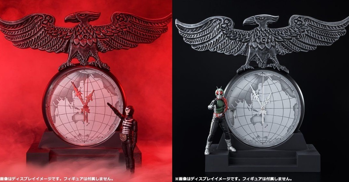 首領替你報時！萬代《假面騎士》50 周年再販「修卡首領時鐘 SECRET BASE MODEL」