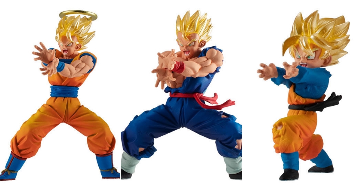 GASHAPON《七龍珠超》VS篇章 第17彈轉蛋　重現父子聯手必殺技的名場面！