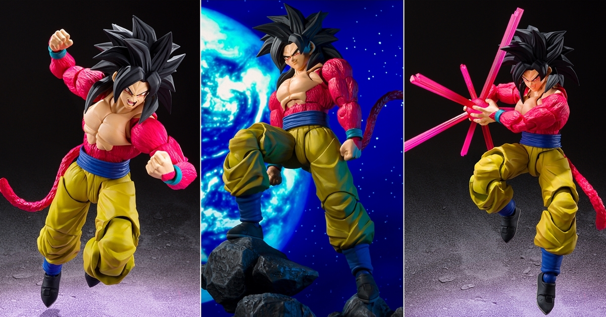 S.H.Figuarts《七龍珠GT》超級賽亞人4 孫悟空 待望登場！大展十倍龜派氣功波