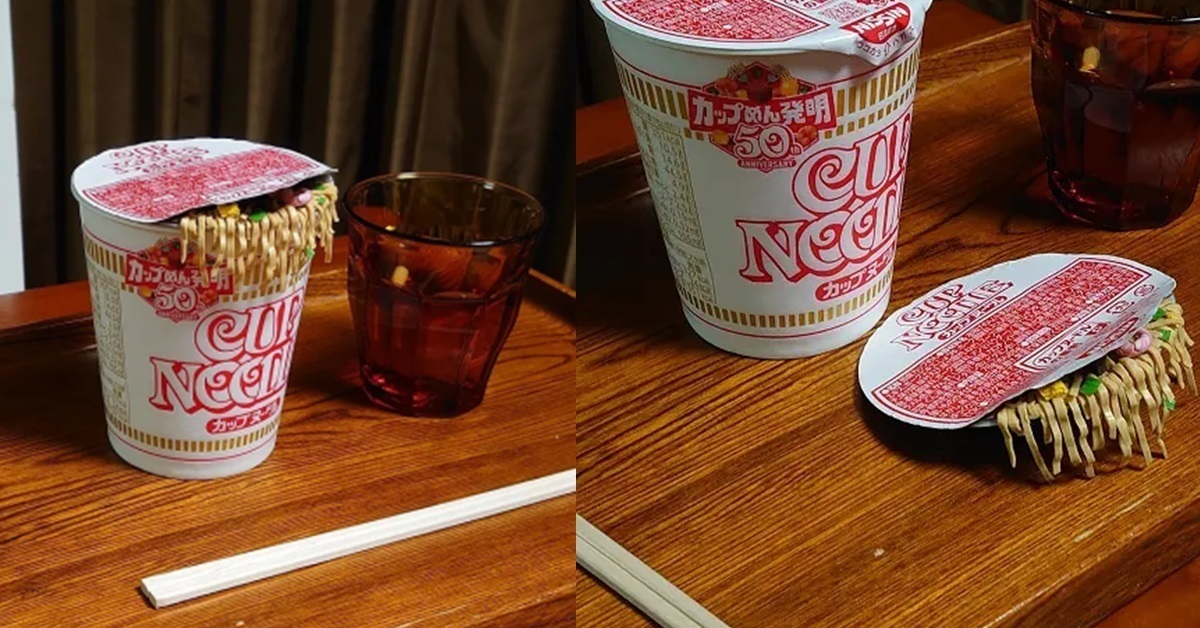 泡麵煮爛了？ 日本推主自製「溢出泡麵蓋」讓網友嘖嘖稱奇 : 想要！