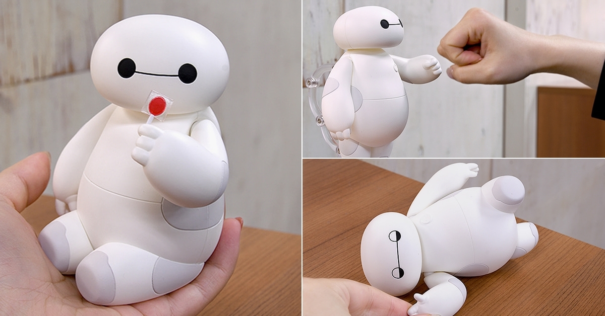 黏土人《大英雄天團》杯麵 Baymax 超療癒醫療機器人溫暖出動！