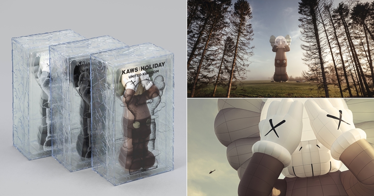 《KAWS:HOLIDAY 英國站》第6站  42米巨型 COMPANION 熱氣球升空！獨家收藏品明日開搶