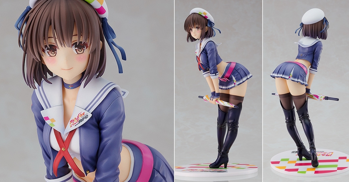 不起眼的賽車女郎？GSC《不起眼女主角培育法》加藤惠 Racing Ver.1/7比例模型