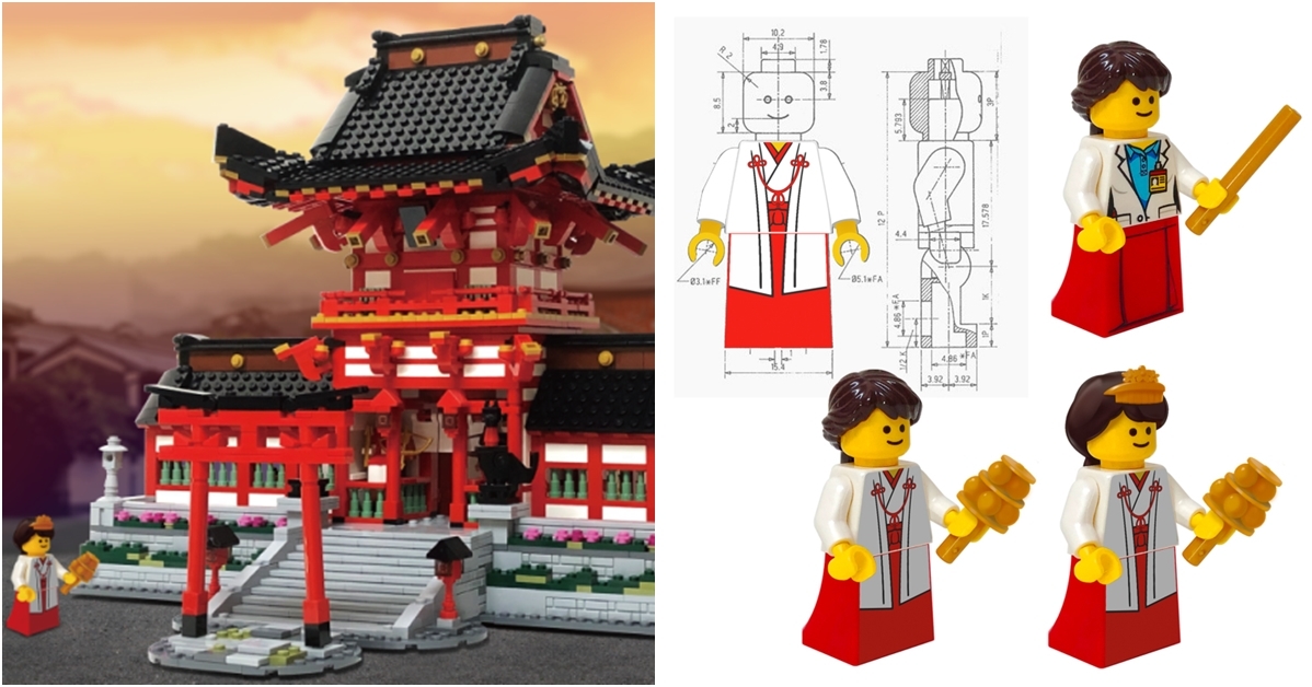 台灣玩家創作! LEGO IDEAS作品「稻荷大社樓門 INARI TAISHA GATE」