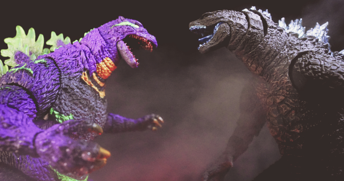 『開箱』怪獸之王背着蒼炎再次降臨於SH monster ! 『 JESPER叉燒HOBBY廢話開箱』