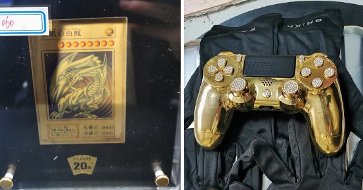 20週年黃金青眼白龍和黃金鑲鑽PS4遭司法拍賣  看來這次真的汙很大啊