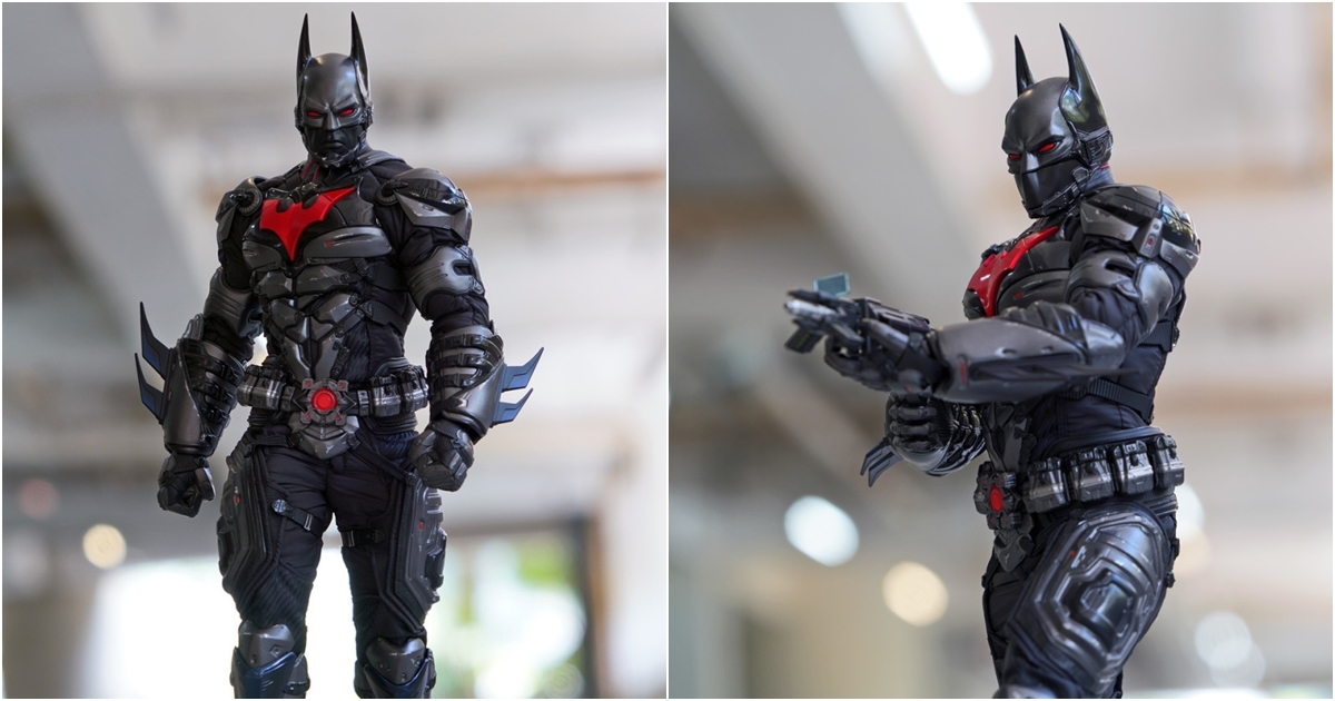D.M.S. Toys Report - 蝙蝠俠的頂級產品！Hot Toys VGM39 -《蝙蝠俠：阿卡漢騎士》未來蝙蝠俠 Batman Beyond