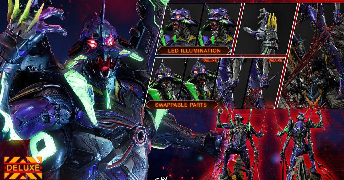 Prime 1 Studio《福音戰士新劇場版》UDM「EVANGELION 第13號機 CONCEPT BY JOSH NIZZI」DX版