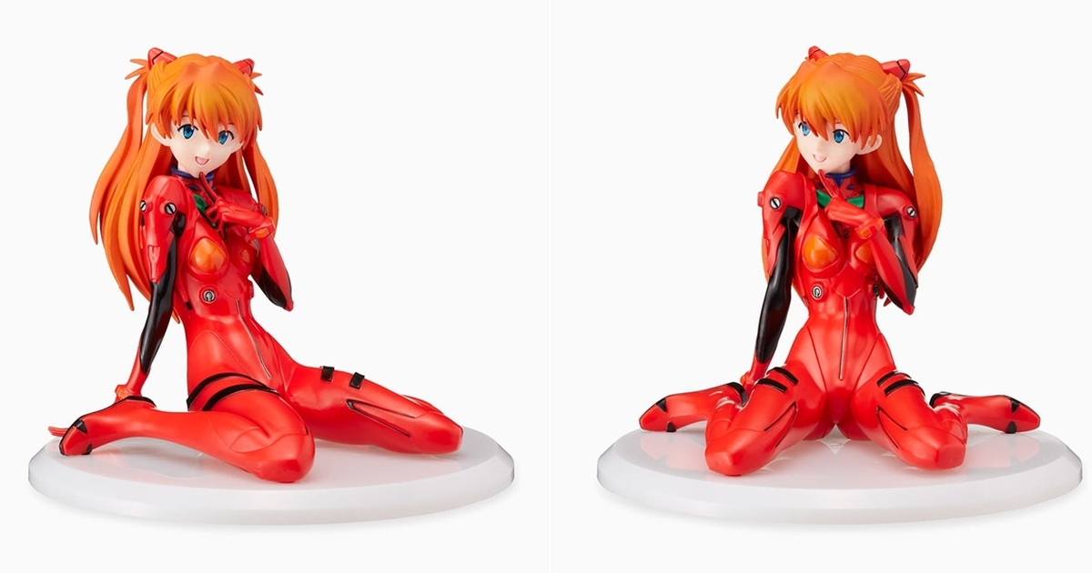 SEGA景品《福音戰士新劇場版》式波・明日香·蘭格雷 LPM FIGURE 迷人鴨子坐姿再現～