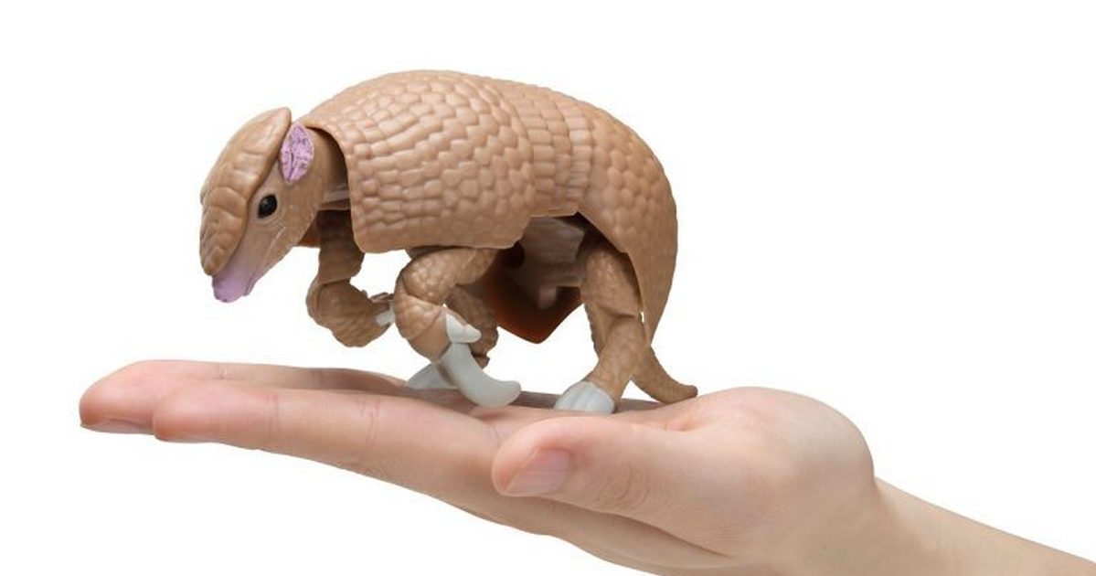GASHAPON 人氣轉蛋團子蟲最新作『三帶犰狳』原型公開！