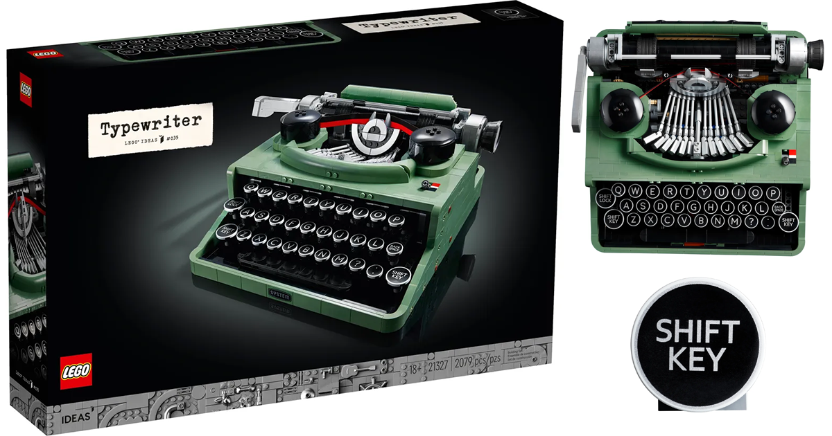 確認(　＾∀＾)♡★ ▻ クイックテスト: LEGO IDEAS 21327 タイプライター - HOTH BRICKS