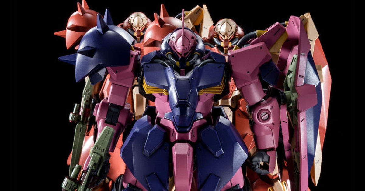 HG 1/144《機動戰士鋼彈 閃光的哈薩威》梅薩F02型(指揮官機) 09 月發售【PB限定】