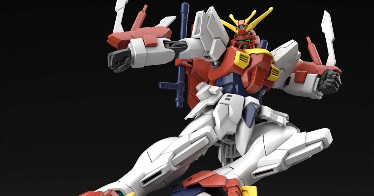 神鋼彈兄弟機 HG 1/144《鋼彈創壞者 對戰風雲錄》熾烈鋼彈 12 月發售！
