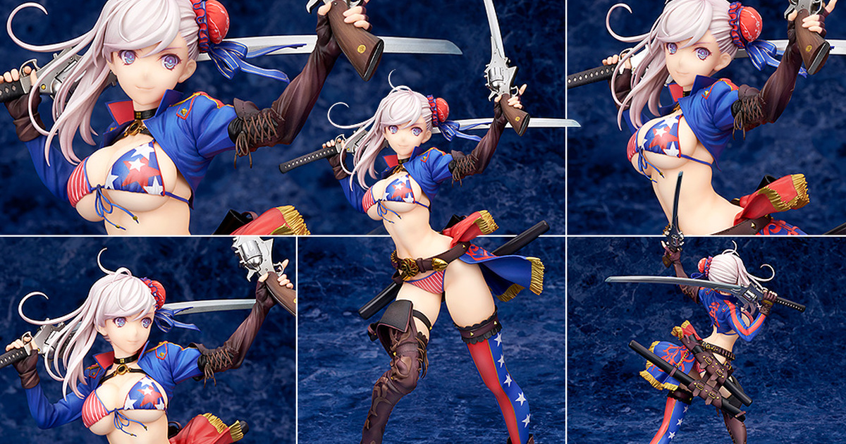 ALTER『FGO Berserker/宮本武藏 1/7比例模型』性感二刀流之姿明年 08 月發售！