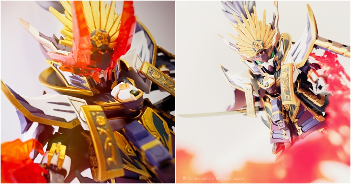 這貨補色是否地獄了點?SD高達世界群英集～信長高達艾比安篇!魔王降臨！『 JESPER叉燒HOBBY廢話開箱』