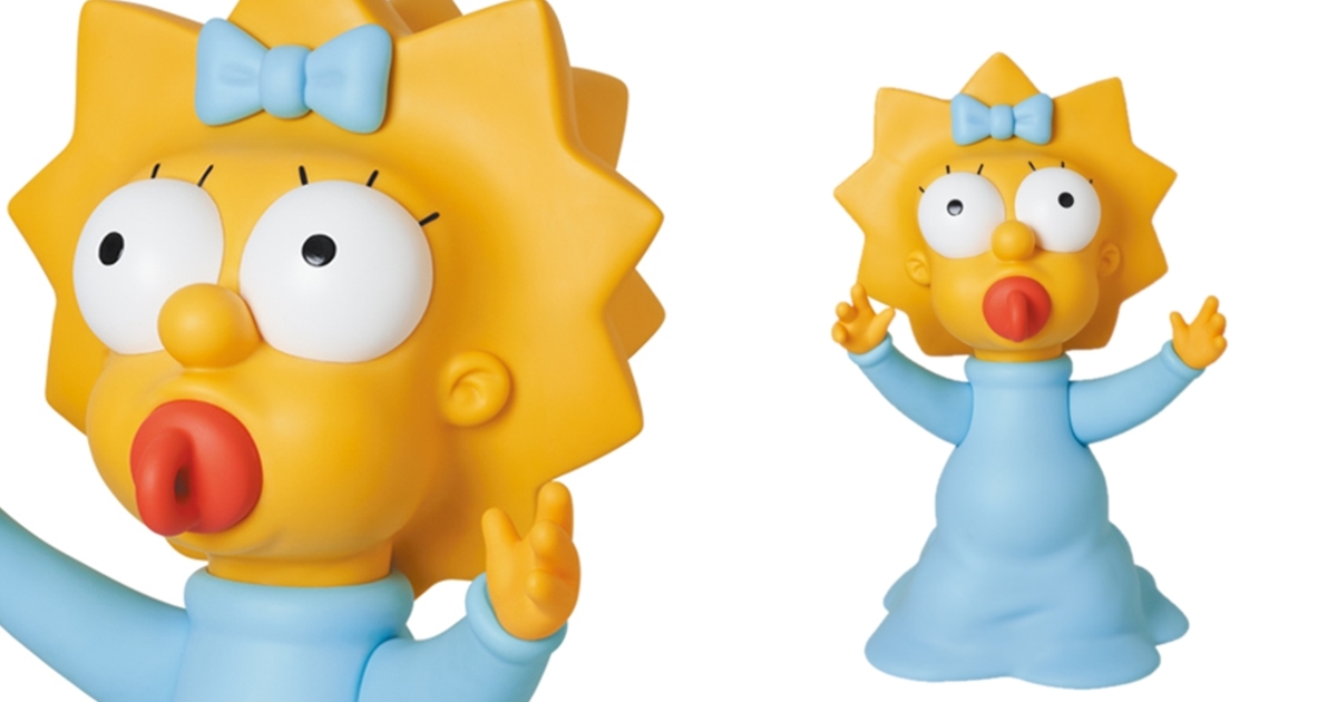 MEDICOM TOY《辛普森家庭》VCD系列「奶嘴妹」66公分真實比例登場！
