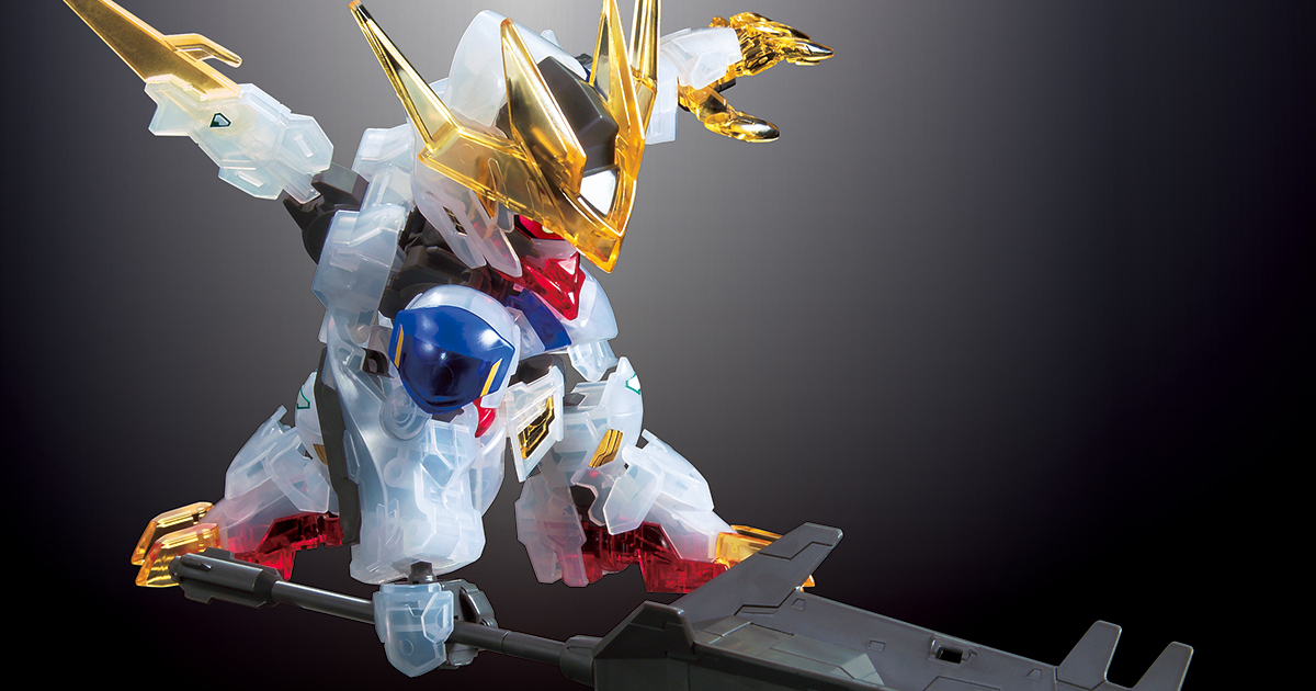 鋼彈基地限定『SDCS 天狼王型獵魔鋼彈[透明配色]』07 月發售！