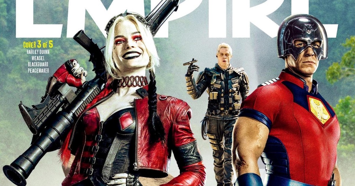北美上映倒數一個月！DC《自殺突擊隊：集結》釋出多張《帝國》雜誌獨家封面