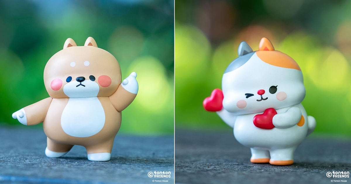TOYZEROPLUS將人氣貼圖Tonton Friends立體化！首彈「Dancing Tonton Friends」登場～
