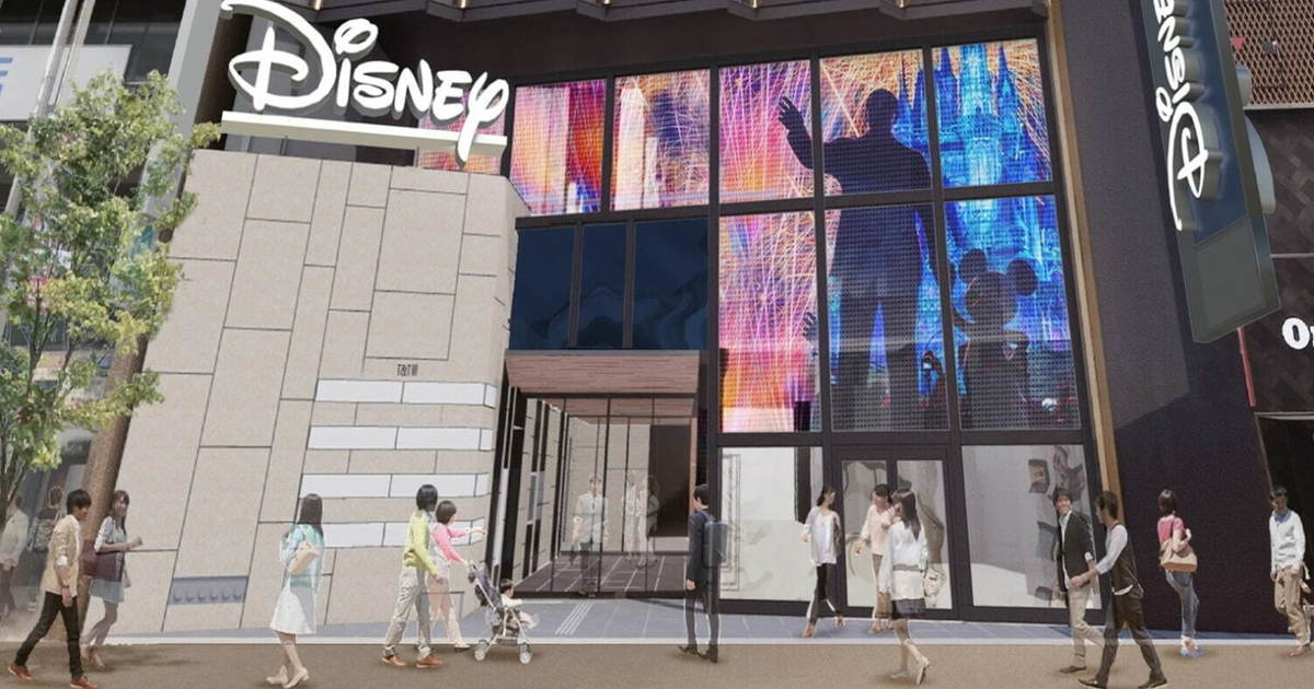 日本最大「Disney Store」旗艦店將於今年冬天正式坐落東京新宿！