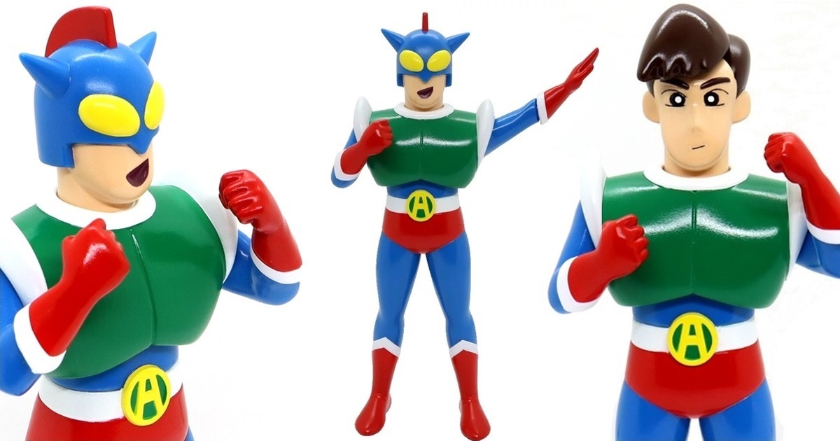 Electric Toys《蠟筆小新》SOFVIPS系列「動感超人」軟膠人偶 郷剛太郎素顏頭雕稀有現身！