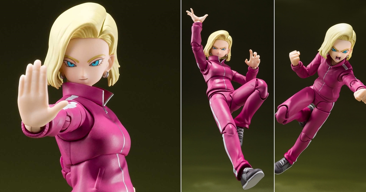 S.H.Figuarts《七龍珠超》人造人18號-宇宙生存篇-可動人偶 冷豔人妻參戰！