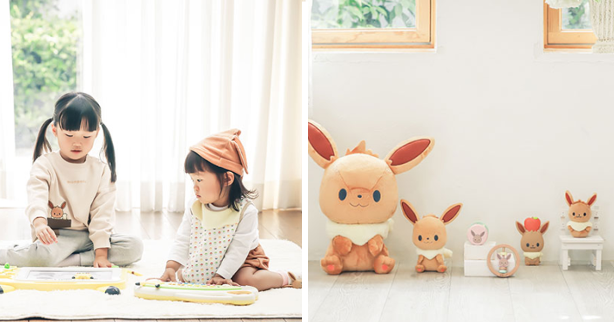 寶可夢嬰兒品牌「monpoké」2週年  公開2021伊布商品超可愛!!