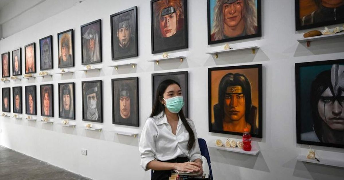 致那些死去的動漫英雄！泰國繪師舉辦大型祭壇畫展　哀悼因戰犧牲的動漫角色